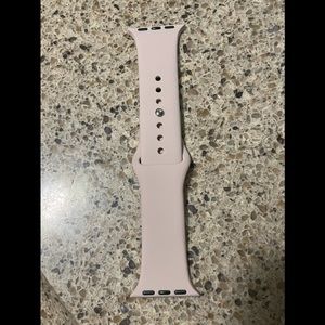 Blush pink Apple Watch band